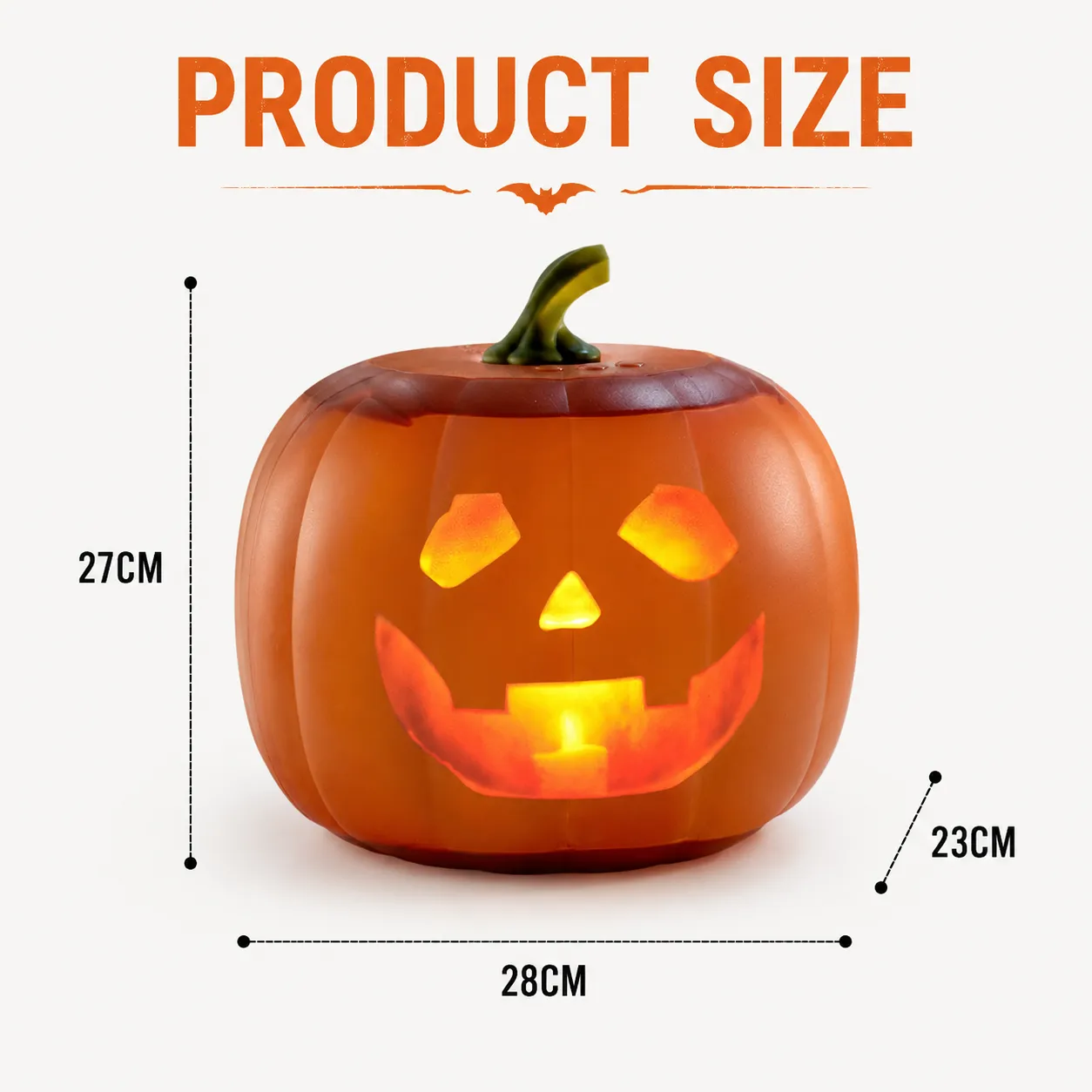Animated Talking Pumpkin Projection Show