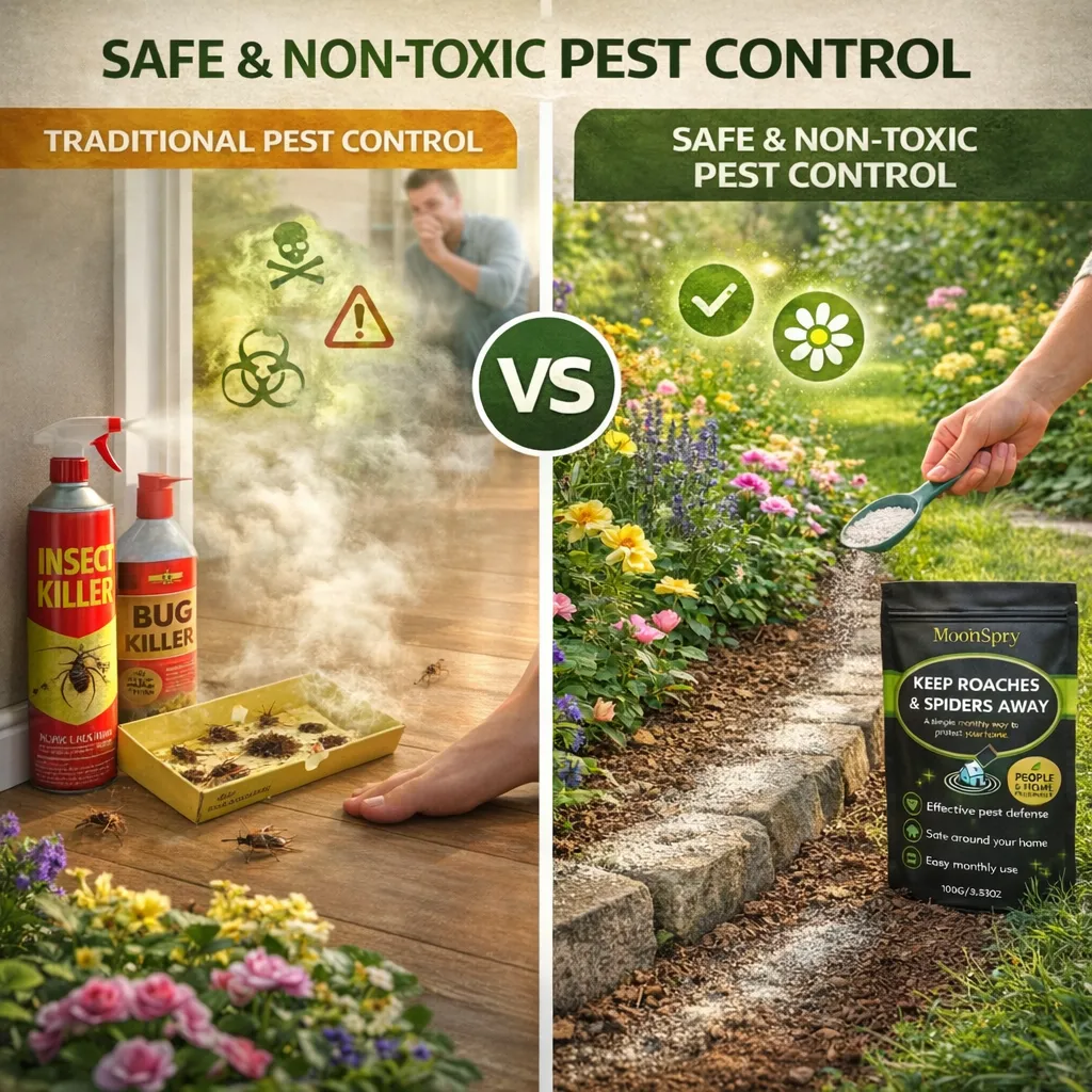 Natural Organic Lime Powder – Kills Ticks & Fleas, Safe for Pets & Gardens