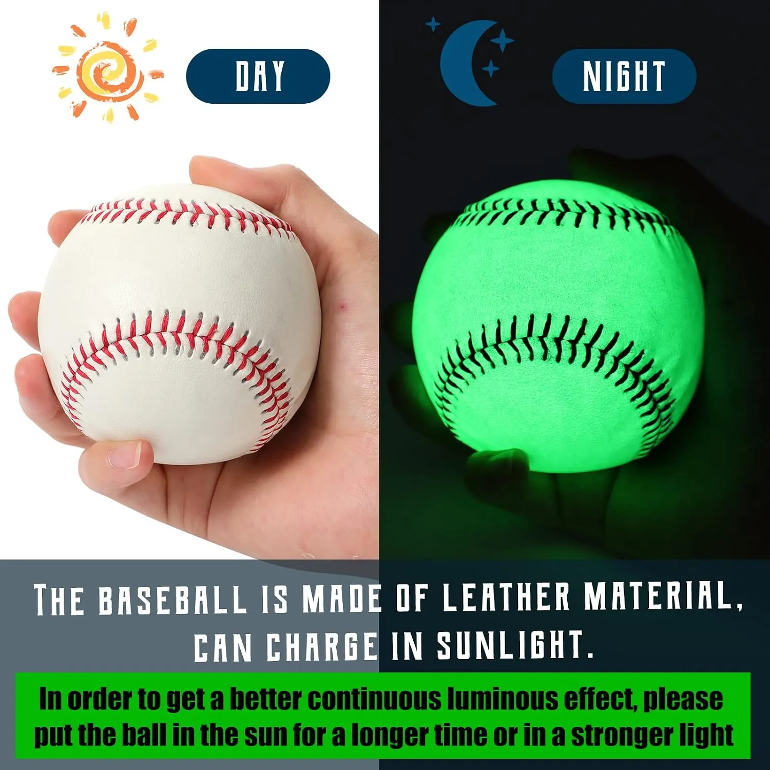 Glow-in-the-Dark Baseball