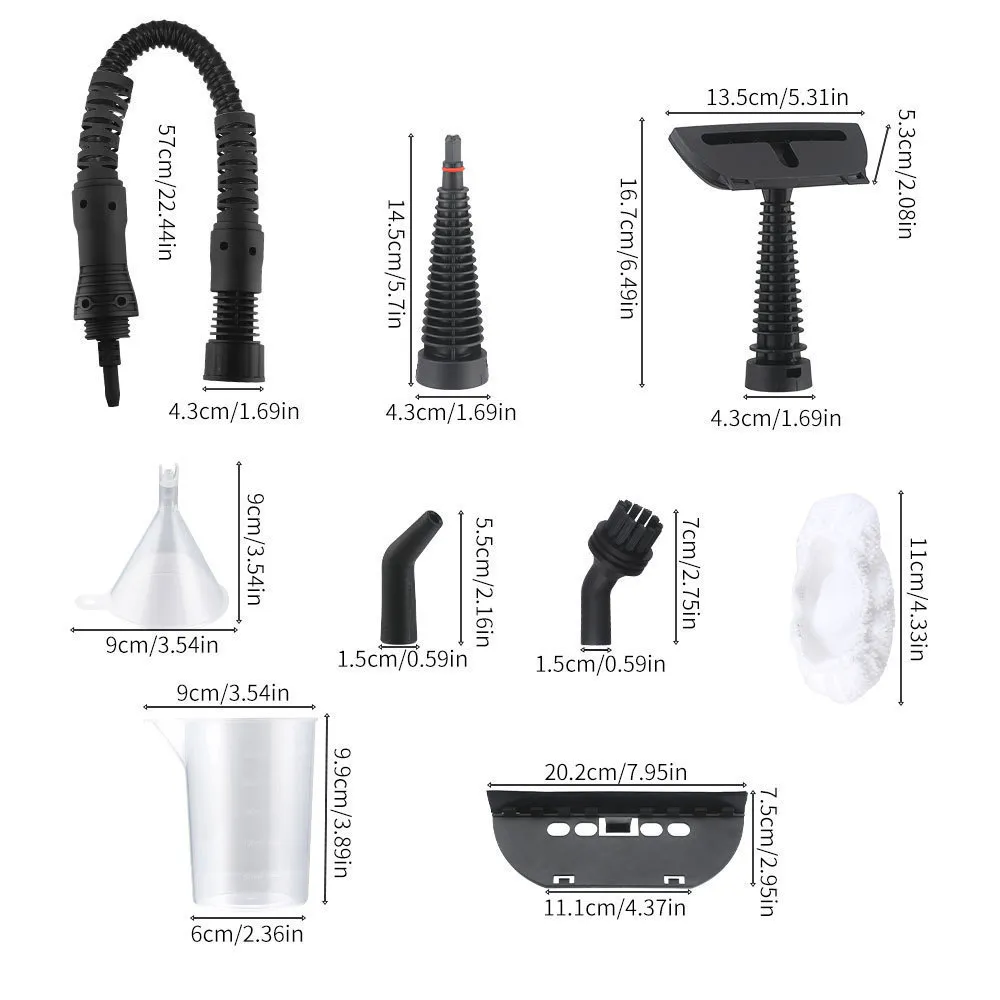 Natural Steam Cleaner: Sanitize floors and upholstery using only water—no harsh chemicals needed. 🧼