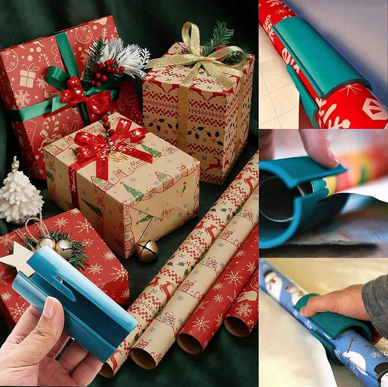 Smooth-Glide Wrapping Paper Cutter