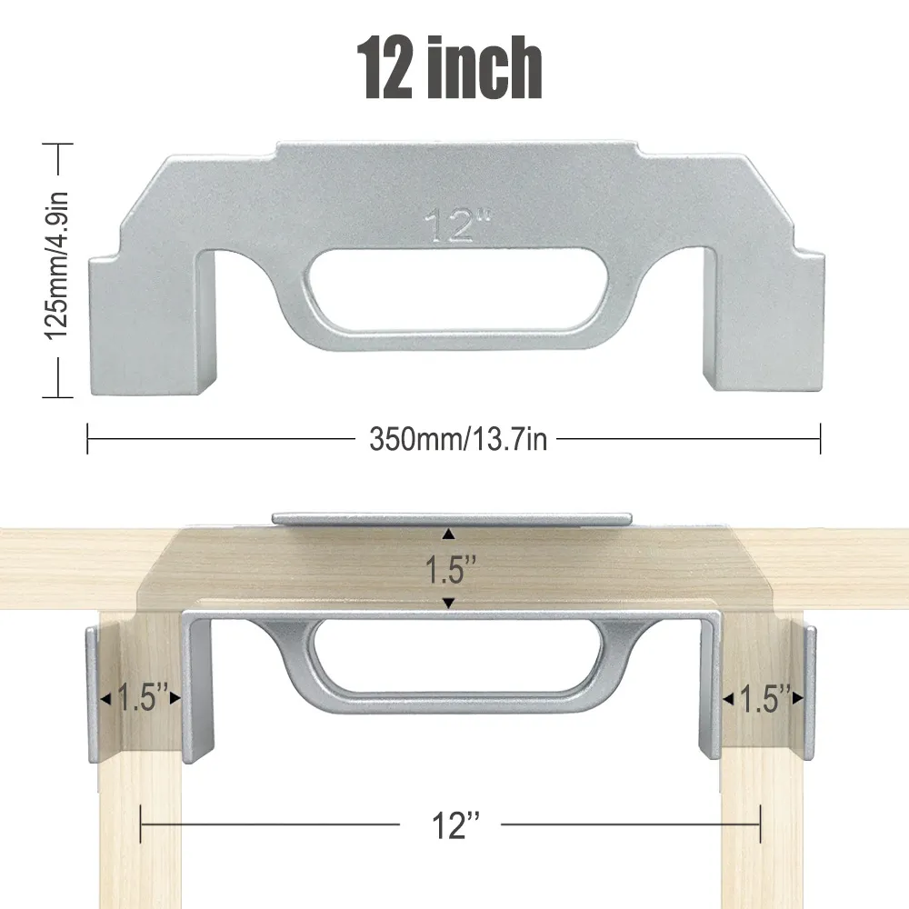 Quick-Set Stud Spacing Framing Jig