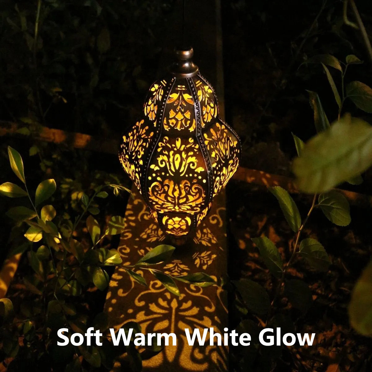 Baroque Solar Lantern: Enhance your garden’s nighttime elegance with vintage patterns that require zero wiring or maintenance. 🏺