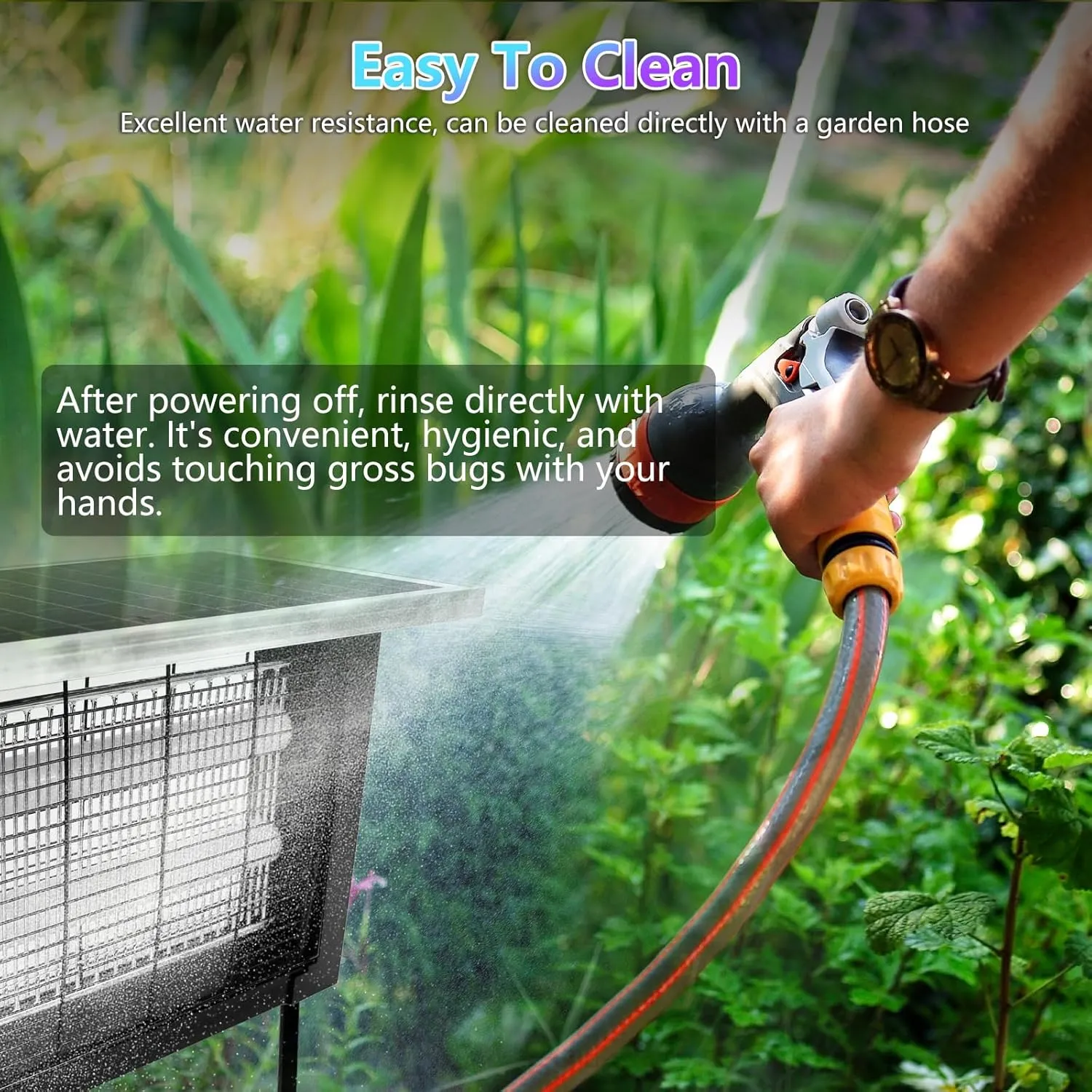 🦟 Solar Bug Zapper Outdoor