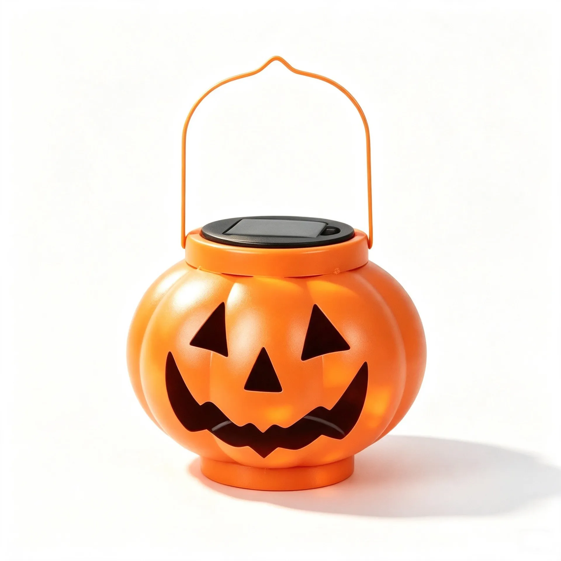 Solar Halloween Pumpkin Lantern