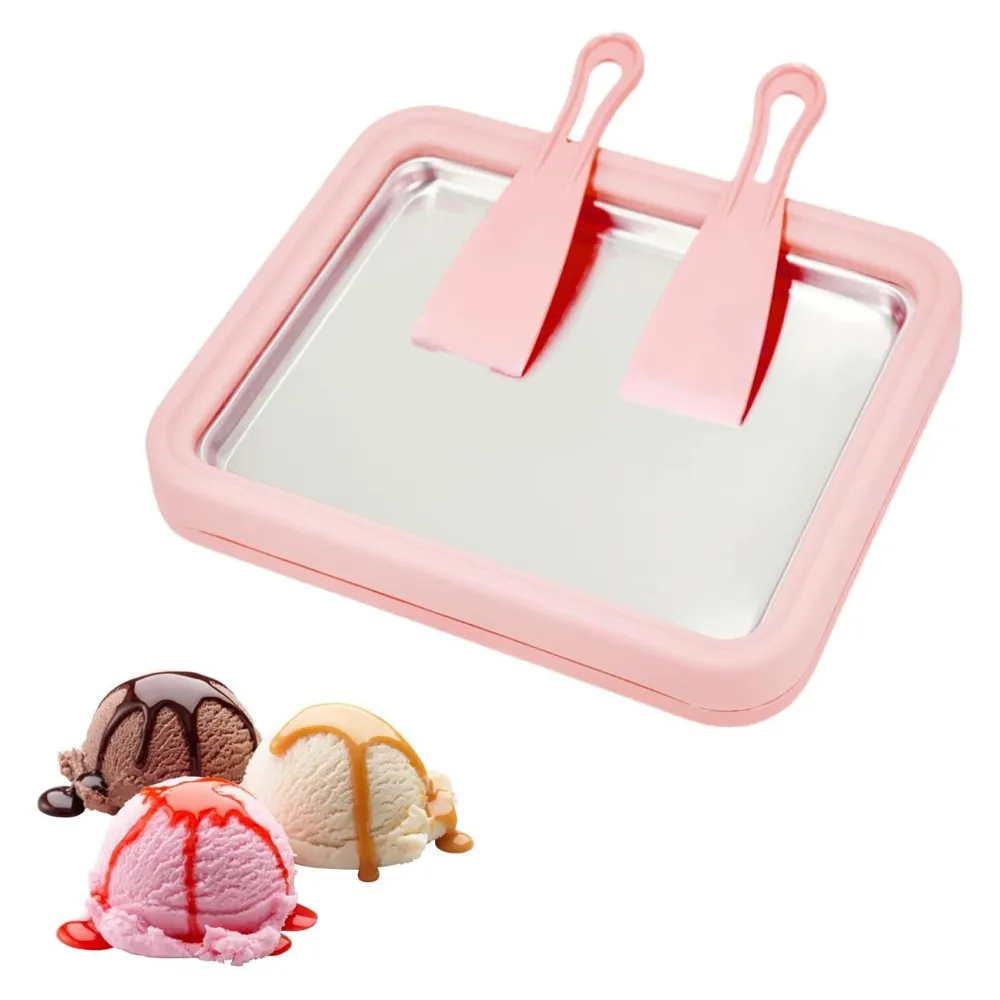 Rolled Ice Cream Maker: Create gourmet frozen treats at home with no electricity or rock salt required. 🍦