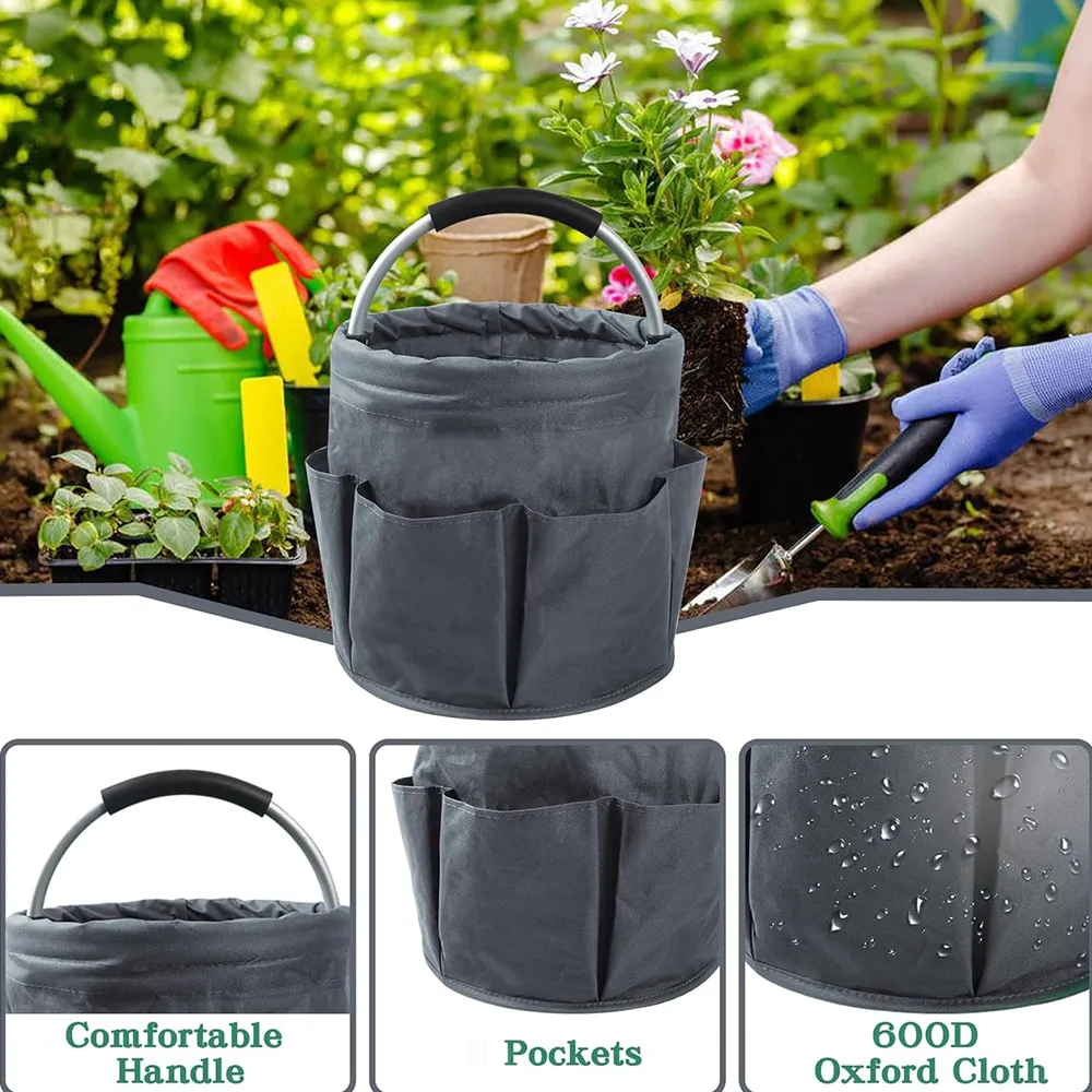 🧺 Collapsible Cleaning Caddy with Handle – Foldable Storage Organizer