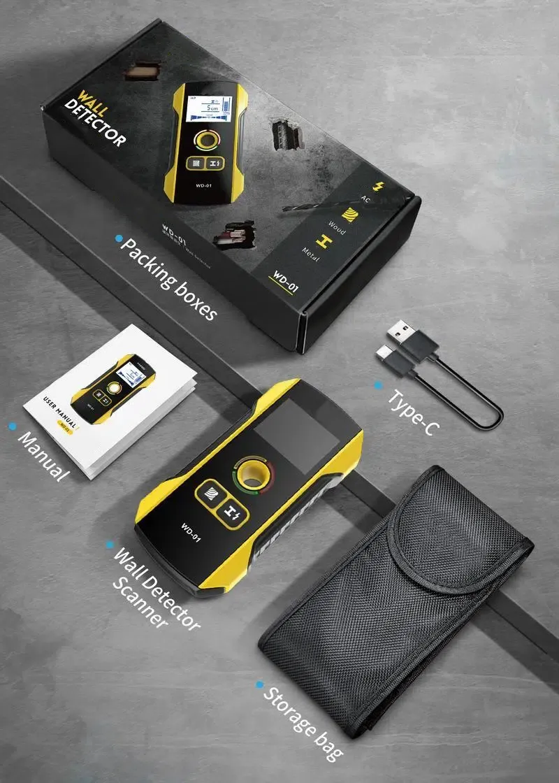 Precision Wall Scanner With Positioning Hole: Stop drilling blindly