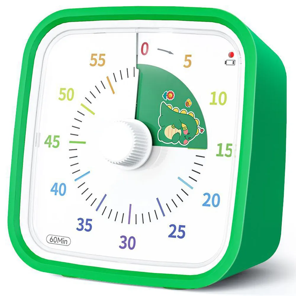 🌈 Visual Countdown Timer with Protective Case