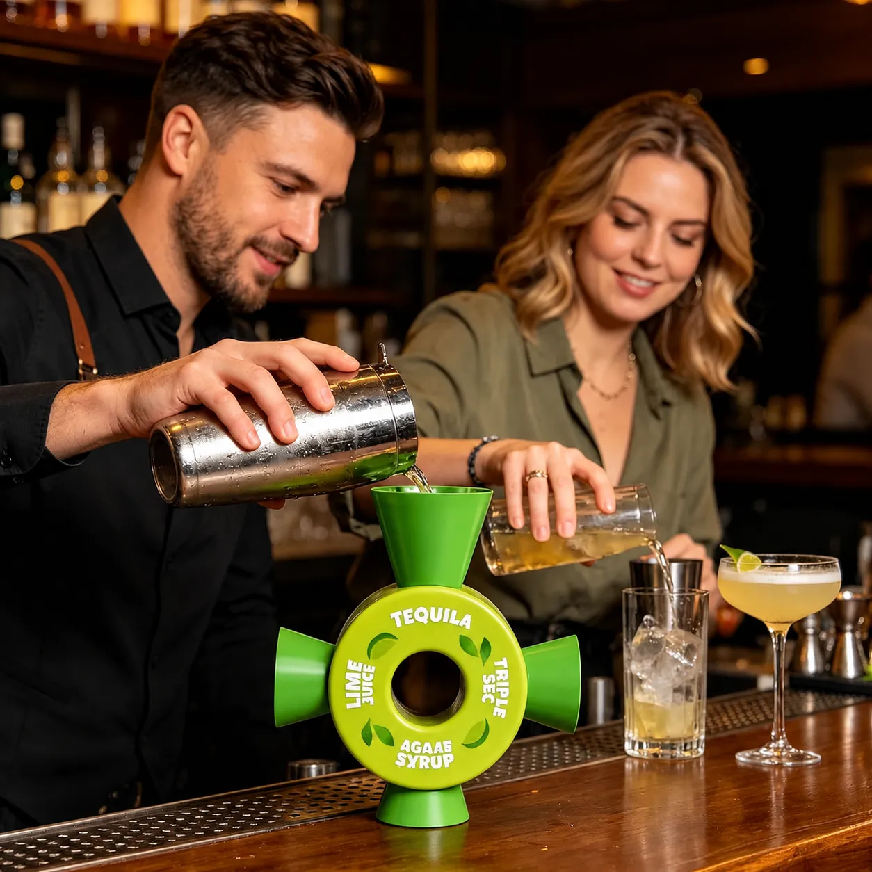 4-Way Margarita Cocktail Jigger