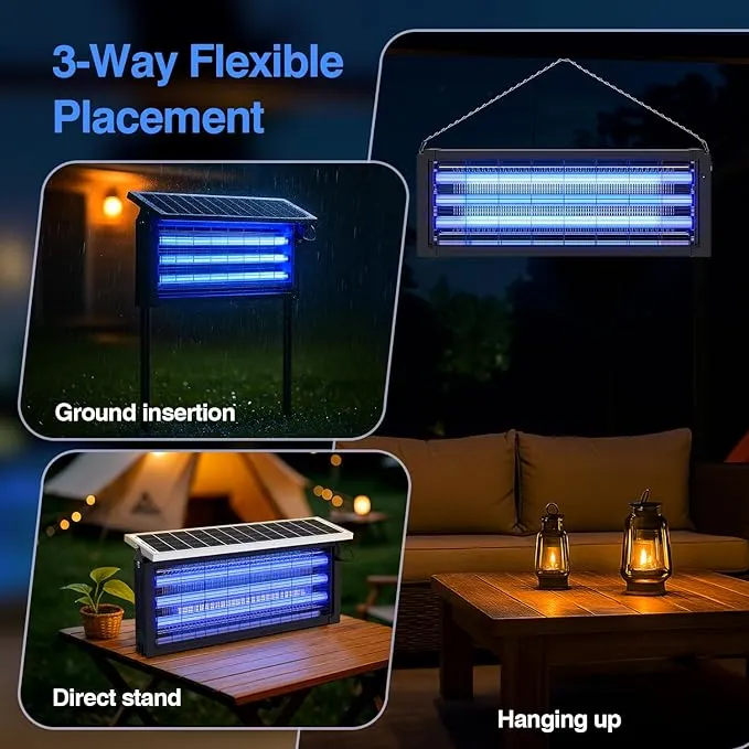 🦟 Solar Bug Zapper Outdoor