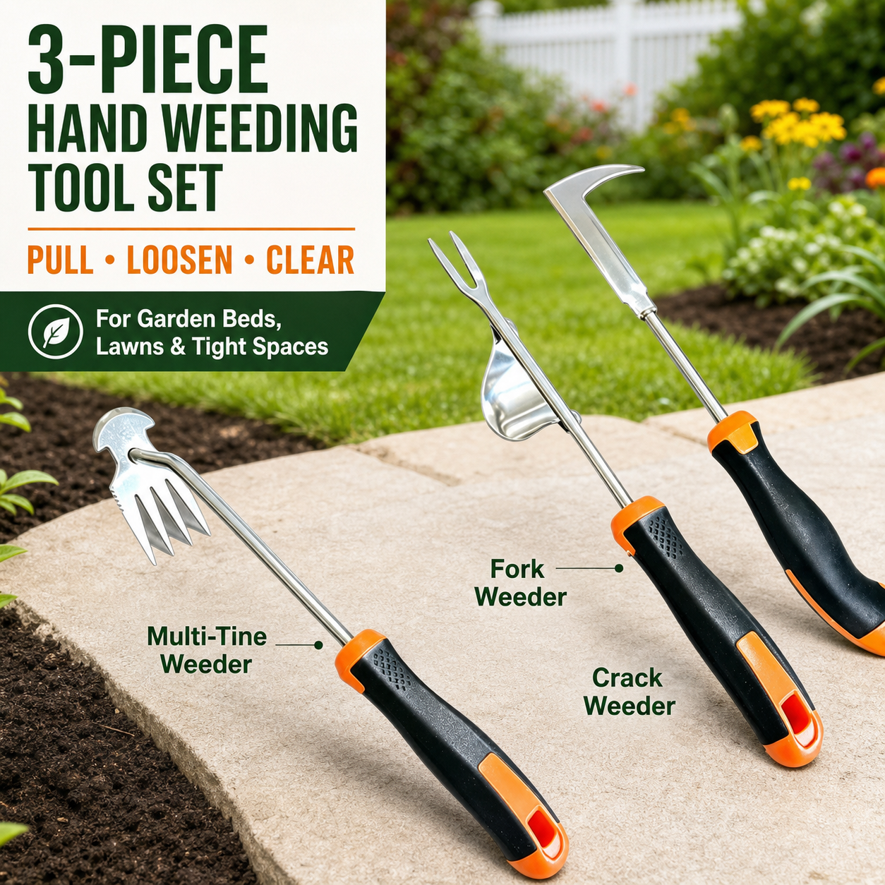 🌿 Patio Crack Weeding Tool