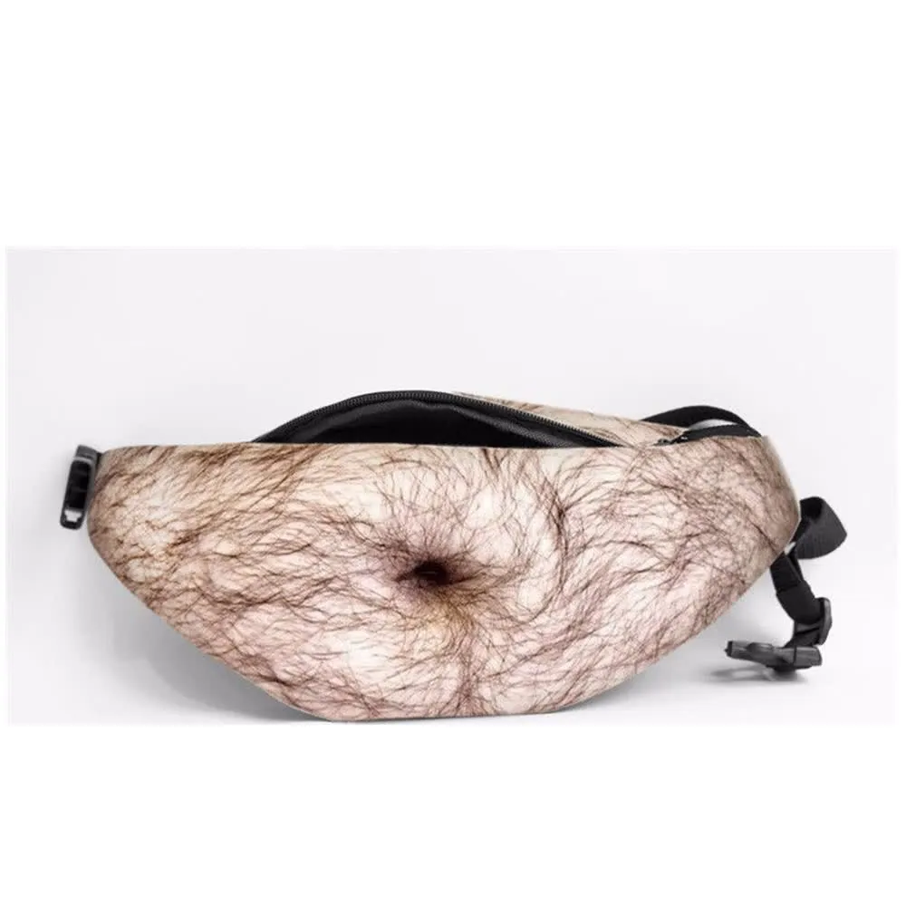 Fake Belly Waist Pack – Funny Dad Bod Fanny Pack