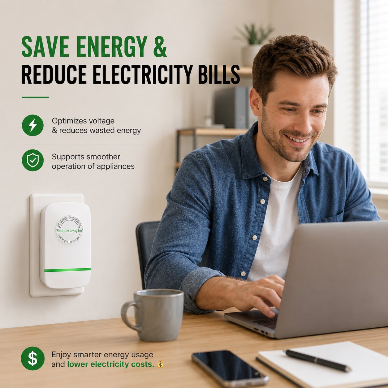 Energy-Saving Equipment — Suitable for Homes and Offices