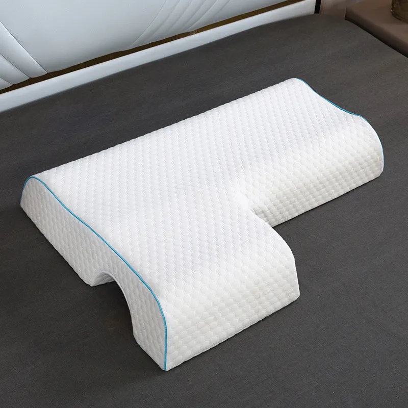 Couple Comfort Memory Foam Arm-Channel Pillow