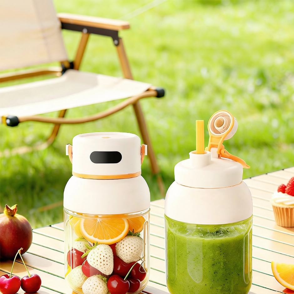 800 mL Rechargeable Juicer Cup with Dual Lids
