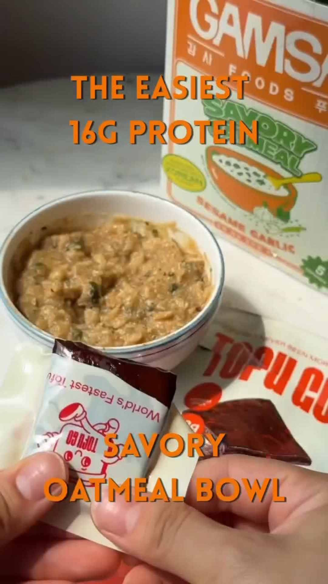 16g savory protein bowl