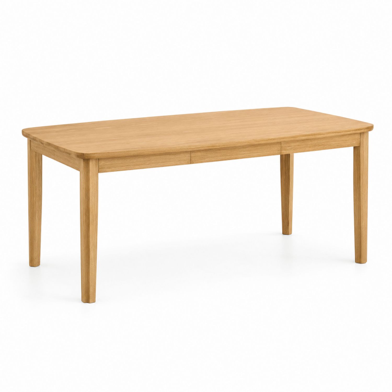 Tavolo da pranzo in legno di quercia 180x90x75 cm
