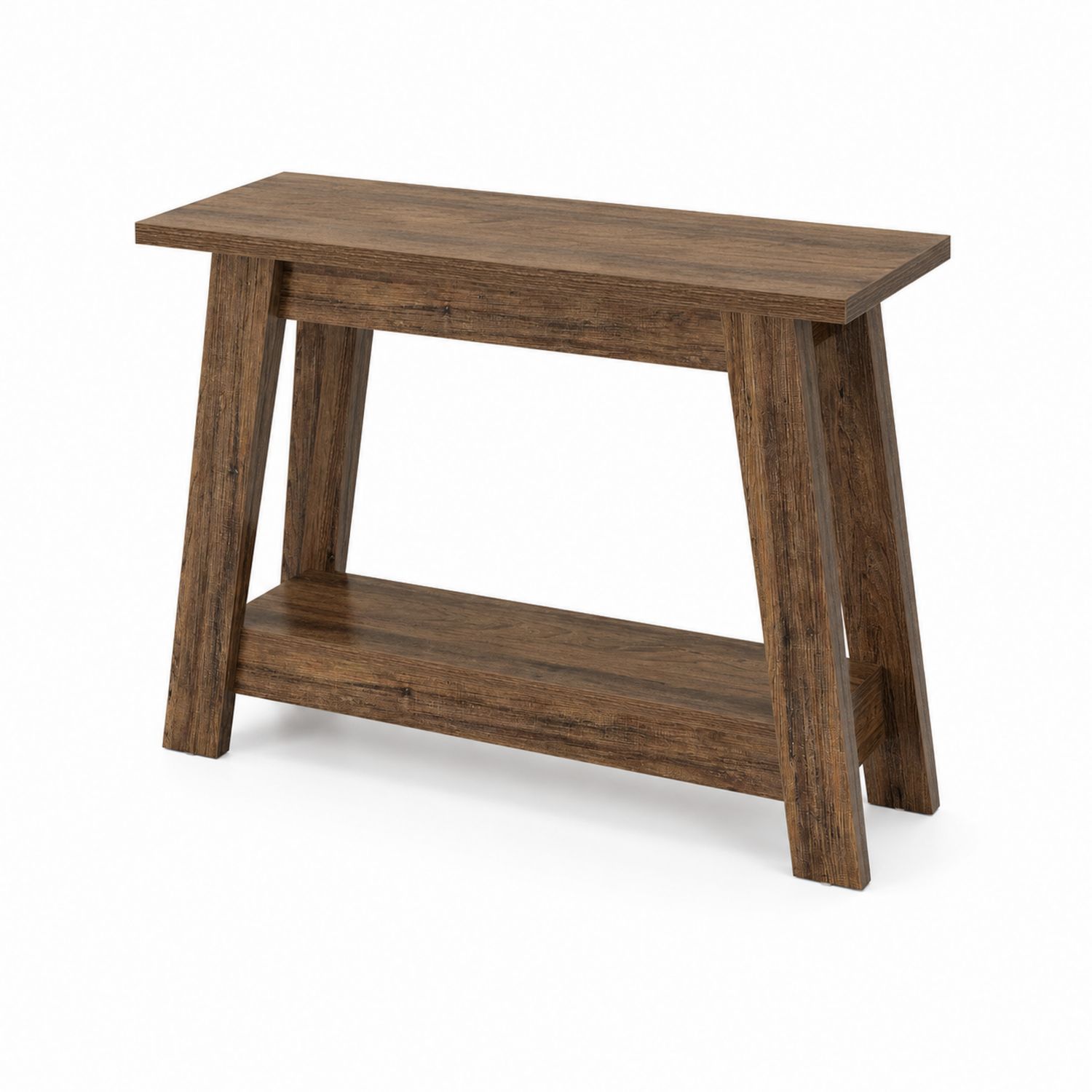 Consolle Rettangolare in Legno Truciolato Marrone