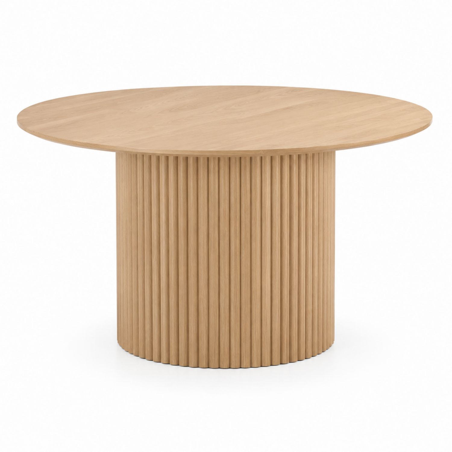 Tavolo rotondo in quercia Ø120 cm-Plypractical