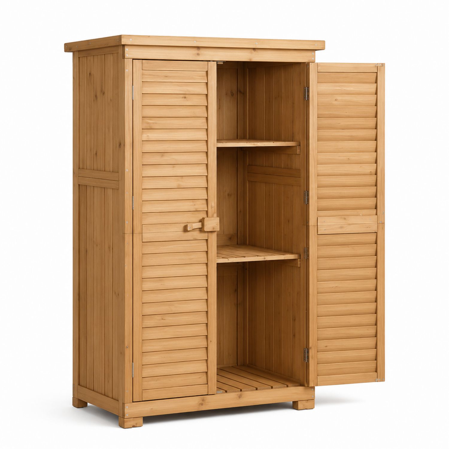 Armadio da Esterno in Legno con Due Ante-Plypractical