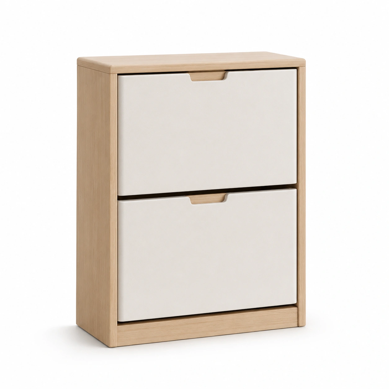 Zapatero compacto de dos compartimentos-Wohnmere