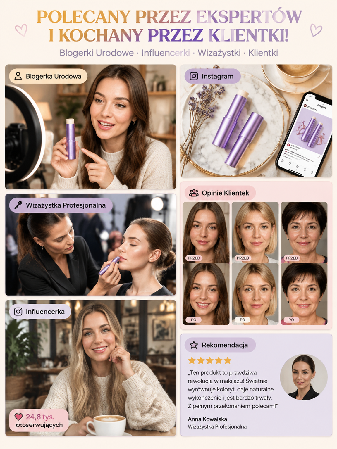 ✨ Rewolucja makijażu w 30 sekund – Idealna cera bez wysiłku! ✨