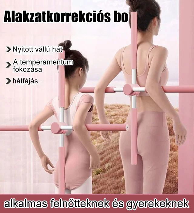 [80% OFF + Ingyenes Szállítás] Összecsukható Alakzatkorrekciós Bot – Napi 15 Perc A Szép És Egyenes Hátért