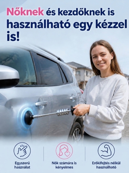 [-80% Akció]3 Másodperces Vákuumos Horpadásjavító | 100% Fényezésvédelem & Nincs Szervizdíj 