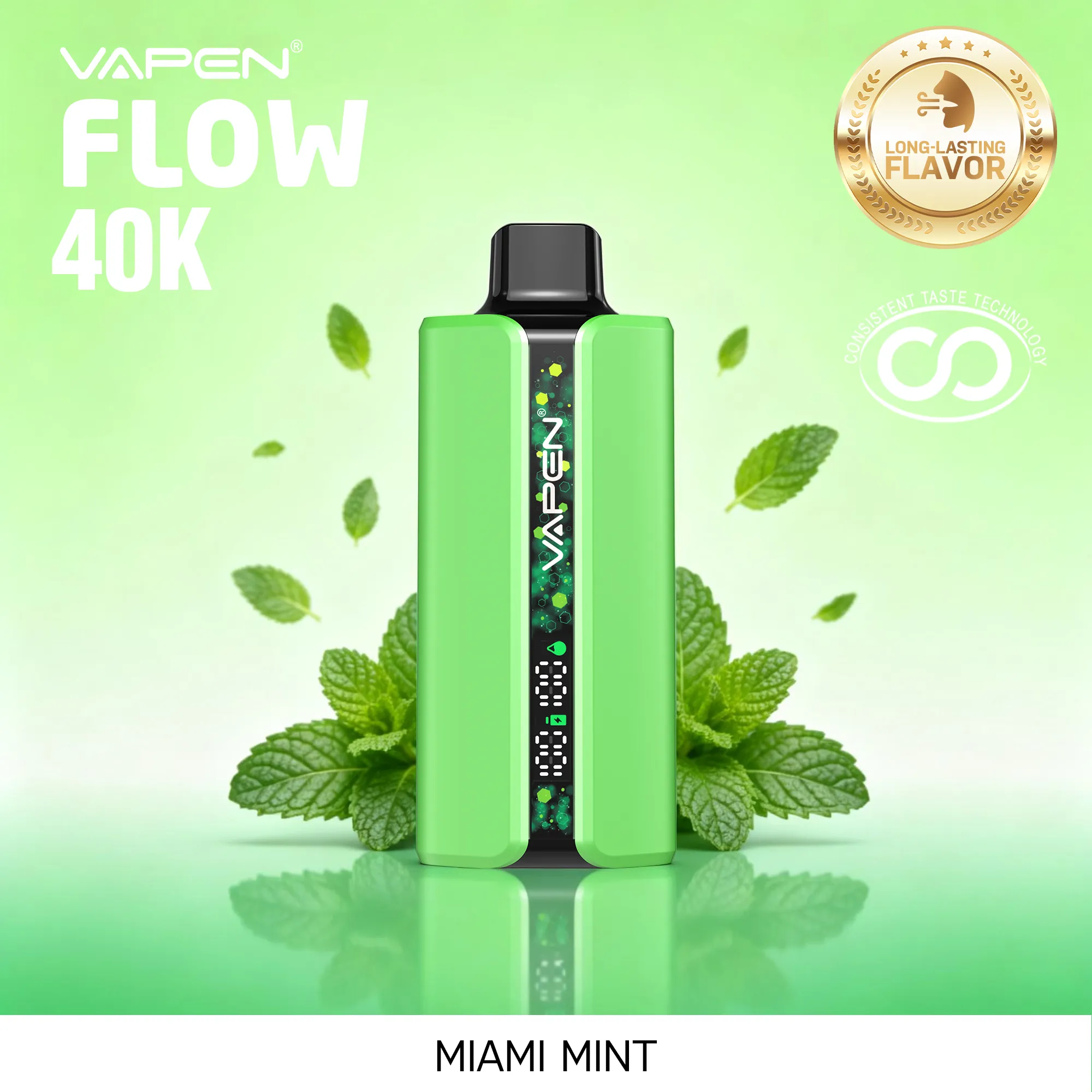 VAPEN FLOW 40000 Puffs - Miami mięta