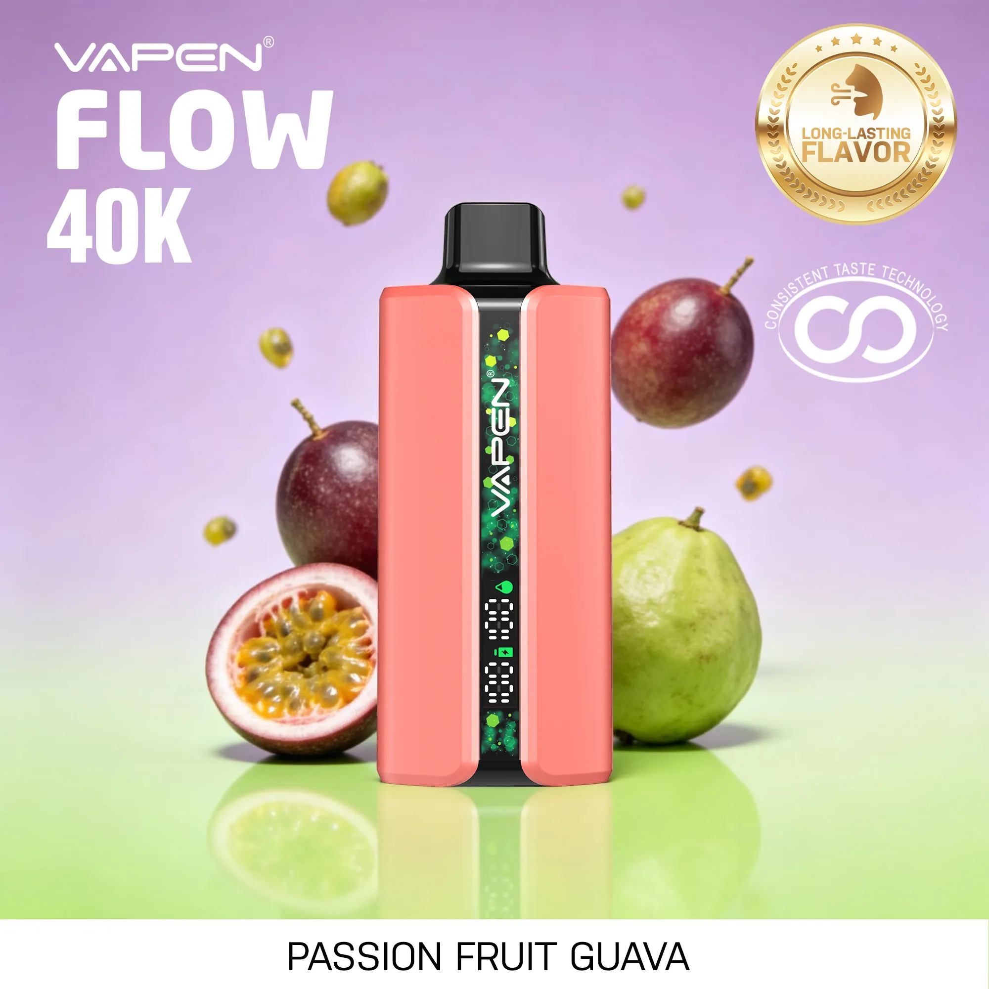 VAPEN FLOW 40000 Puffs - Marakuja guawa