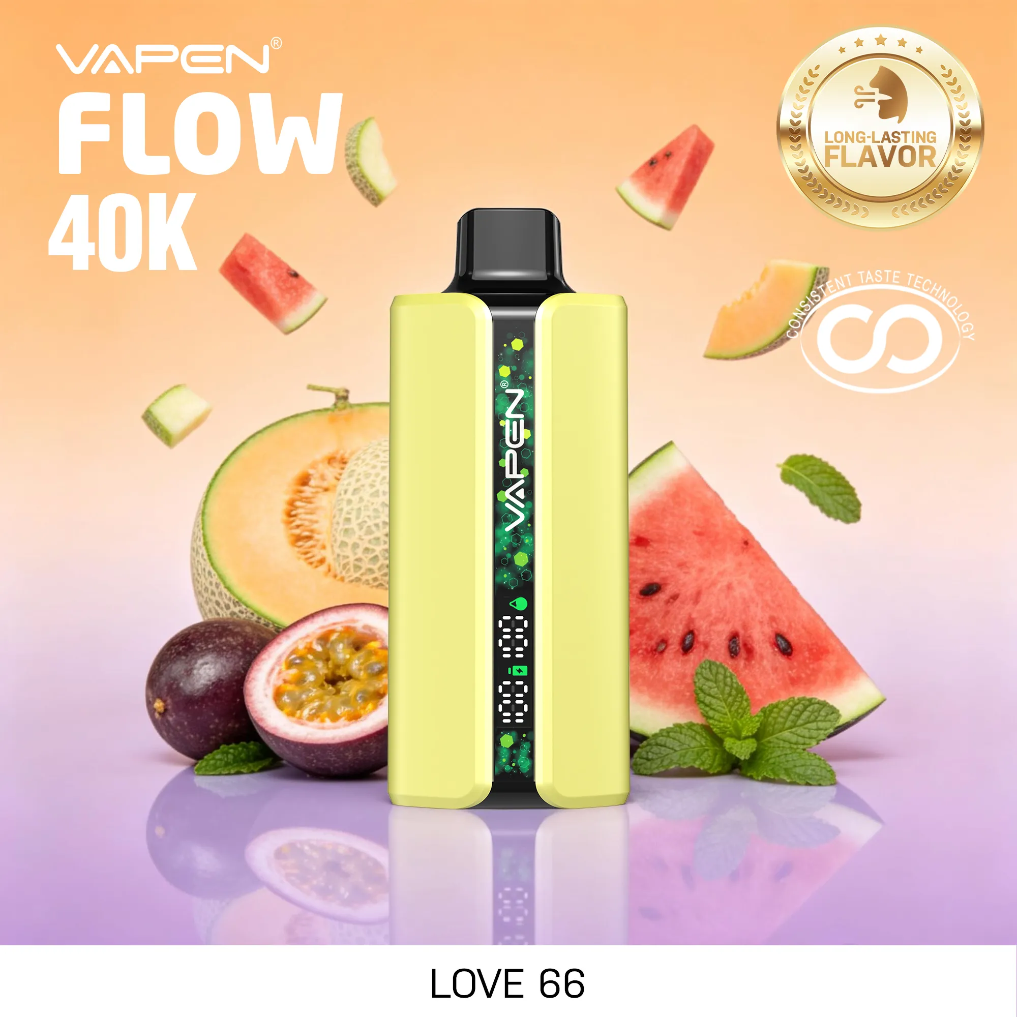 VAPEN FLOW 40000 Puffs - Love 66