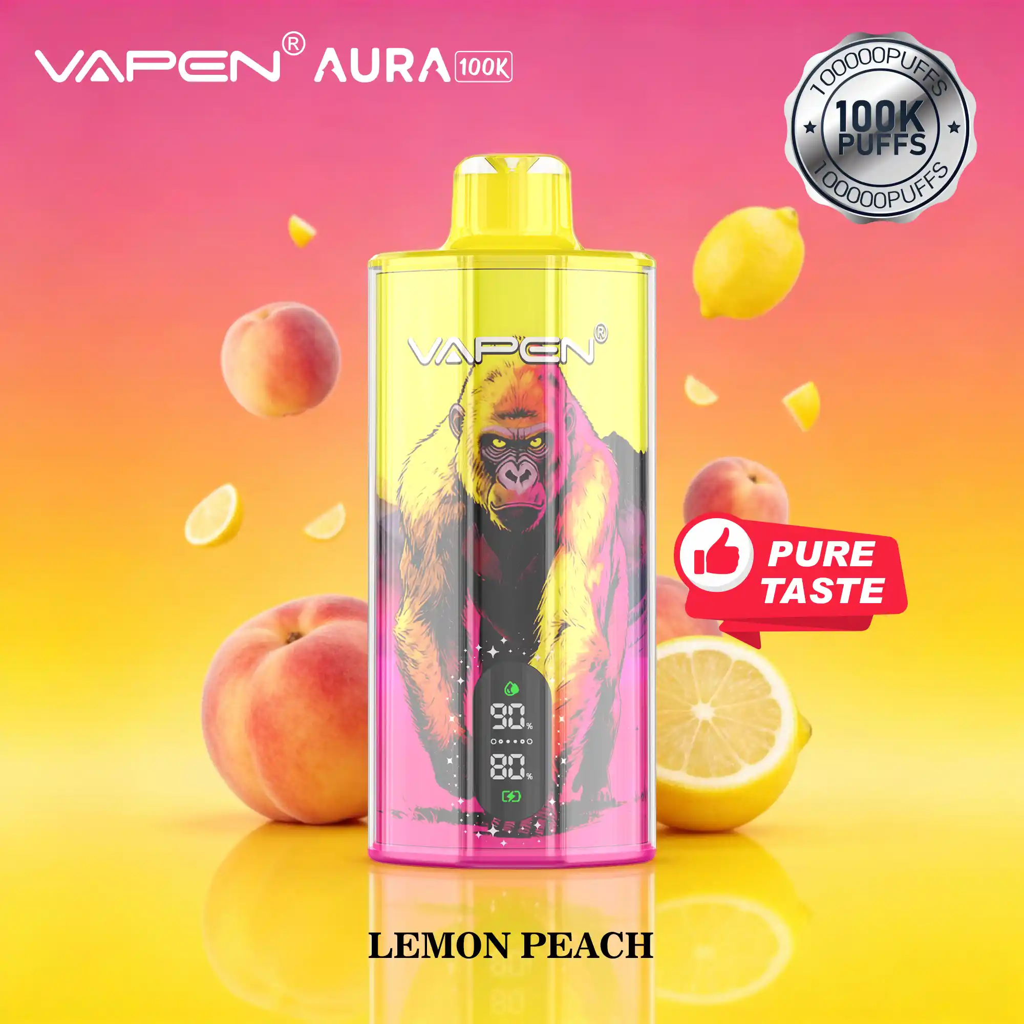 VAPEN AURA 100K - Cytryna Brzoskwinia