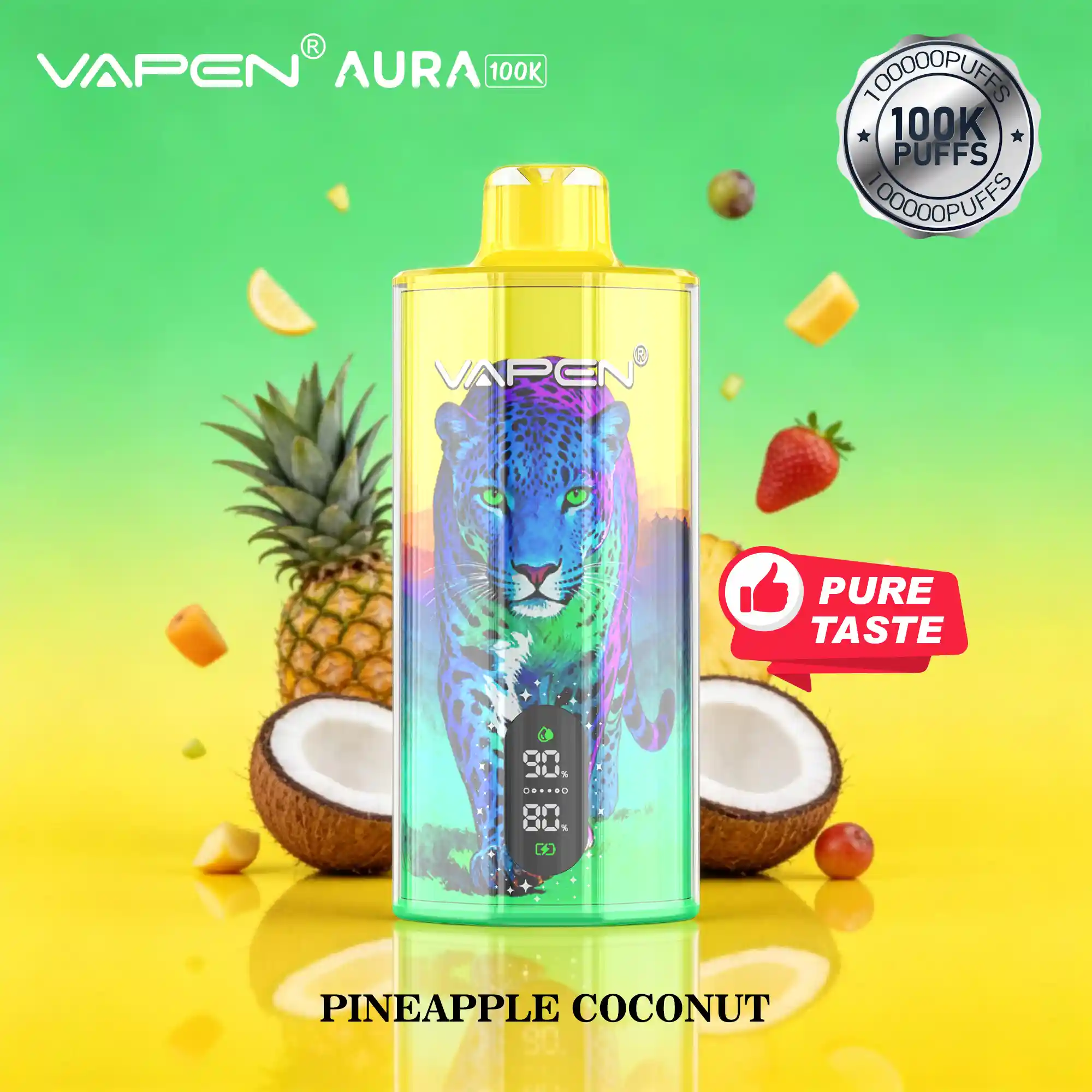 VAPEN AURA 100K - Ananas Kokos