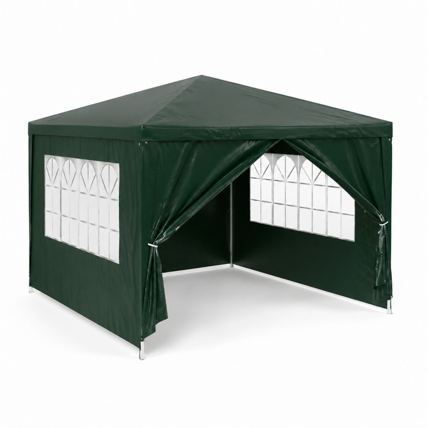 Gazebo 3x3m in PVC Verde