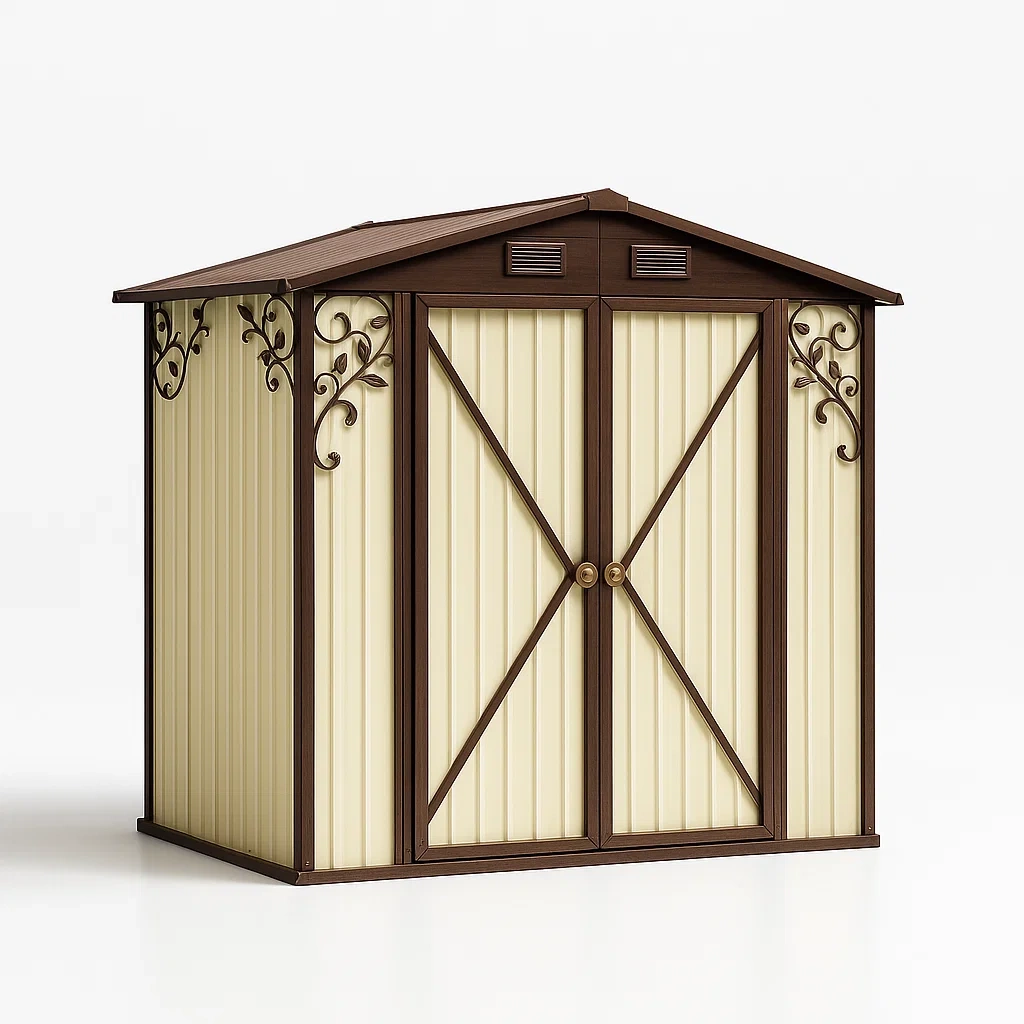 Metallschuppen Braun/Beige-Nestalorae