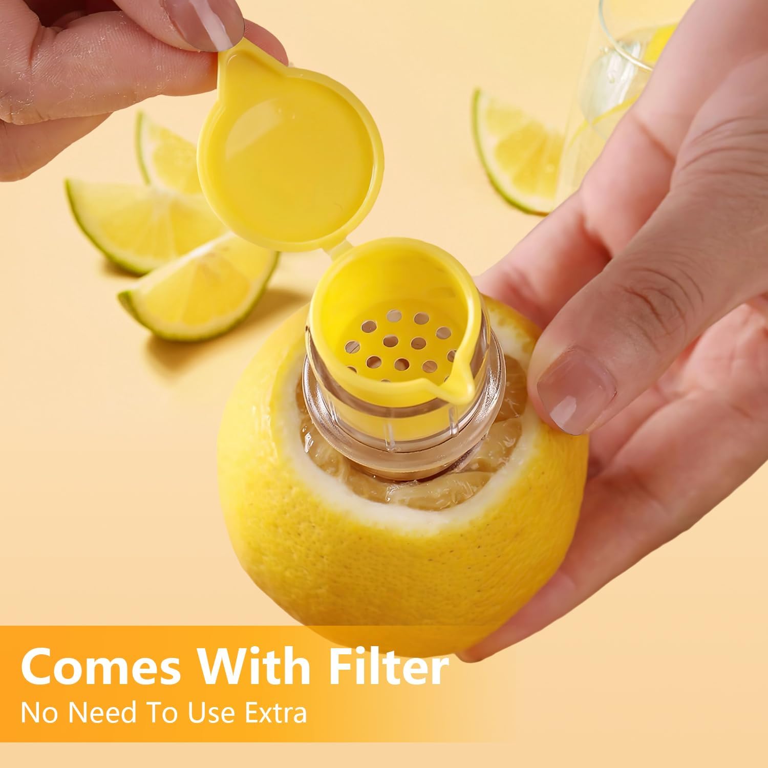 Lemon Mini Squeezer - Your Pocket-Sized Juice Powerhouse