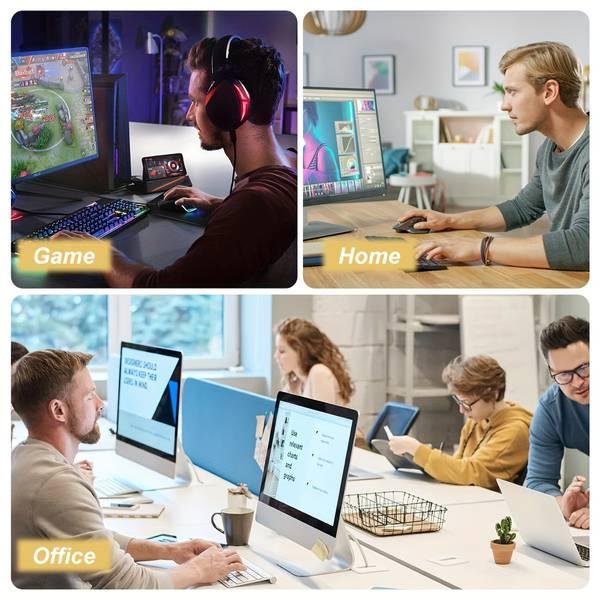 Large Size Mouse Pad With Creative Office Shortcuts For Word/Excel/PowerPoint