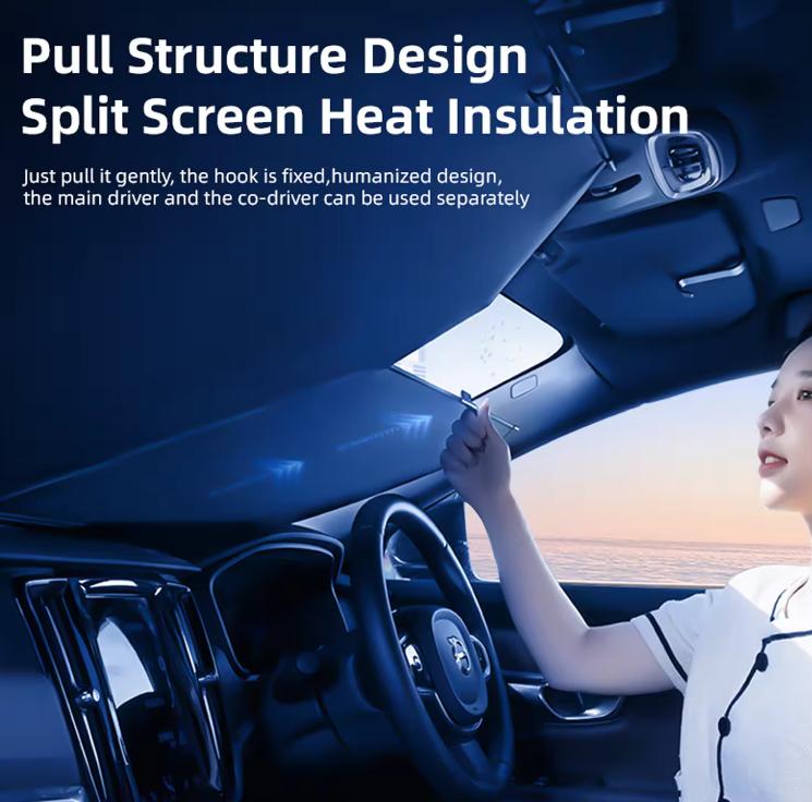 New Automatic Retractable Car Sunshade
