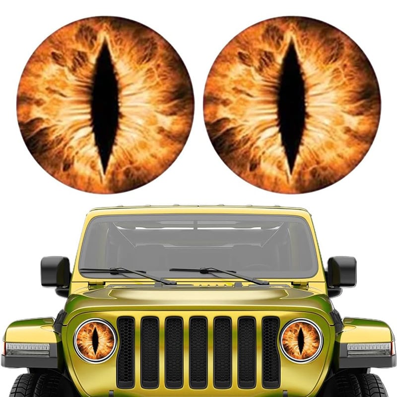 Beast Eyes Headlight Decals