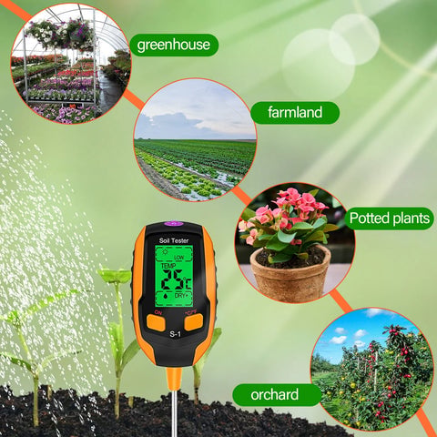 4-in-1  soil test meter