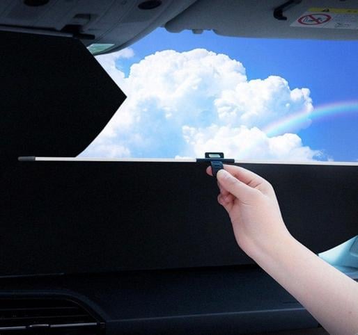 New Automatic Retractable Car Sunshade
