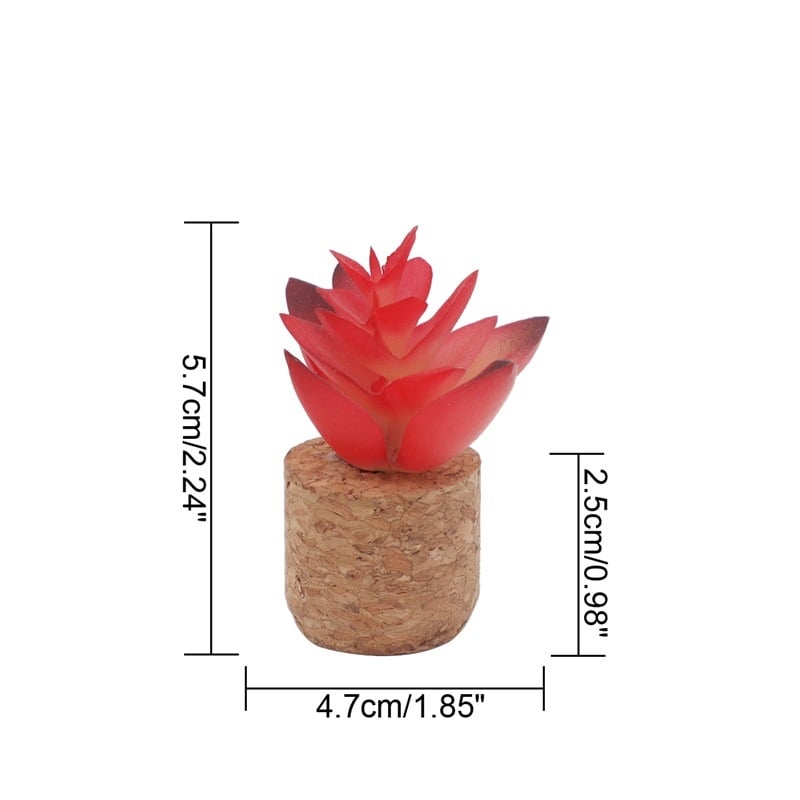 3D Plants Shape Car Perfume Clip