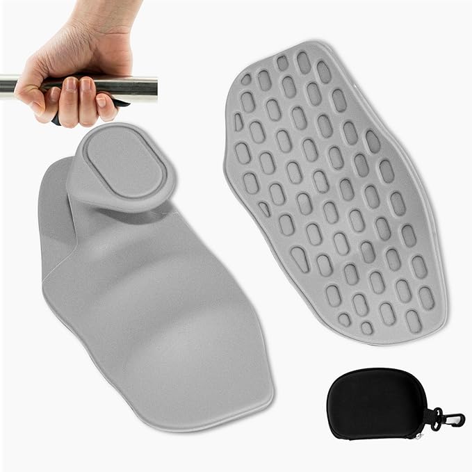 Weight Lifting Gloves : Rubber Gym Weightlifting Anti-Slip Workout Grips