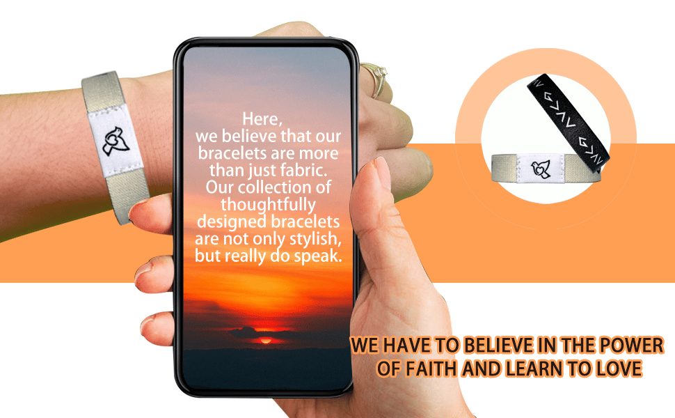 NFC-Enabled Scripture Bracelet – Faith on Your Wrist