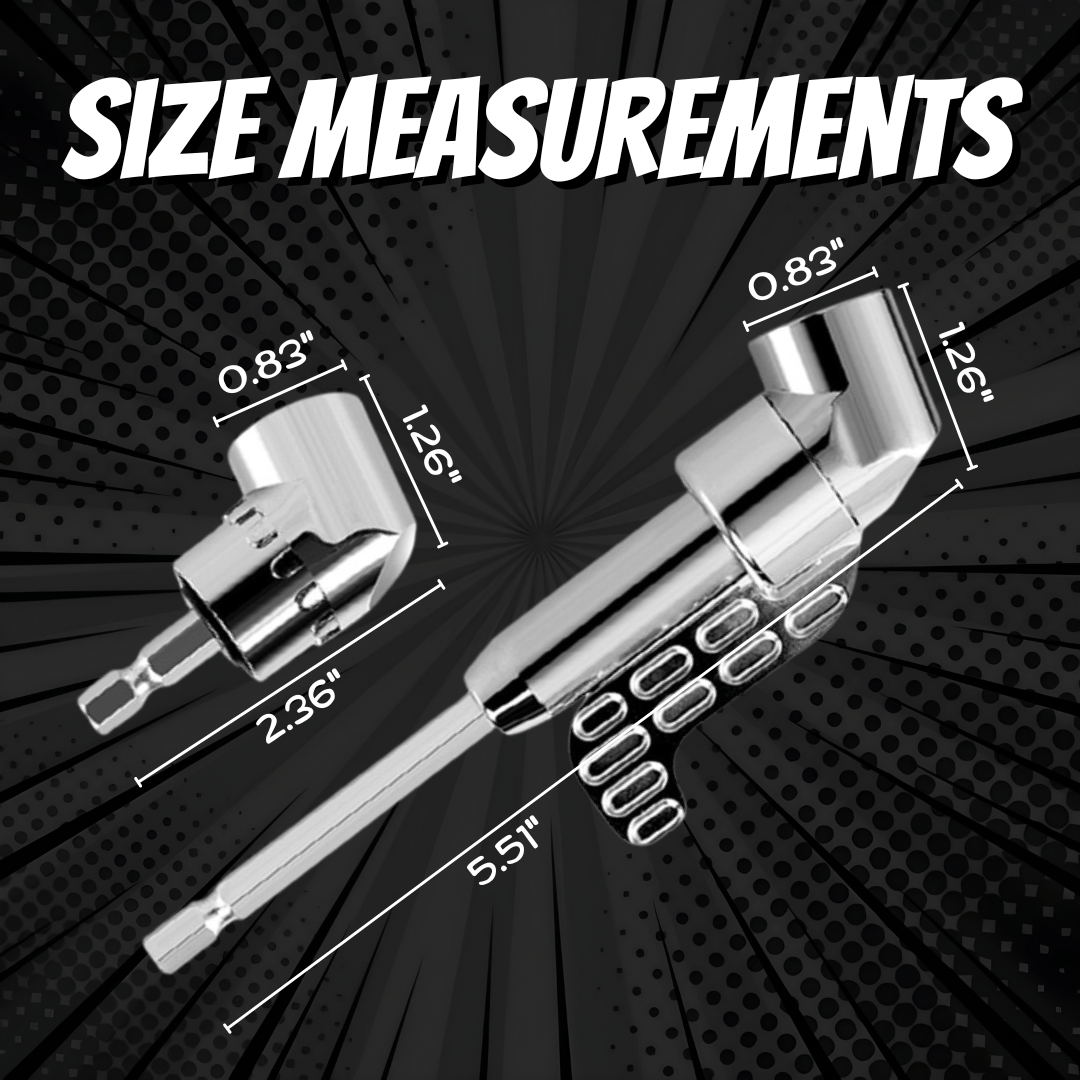 105 Degree Right Angle Drill Adapter