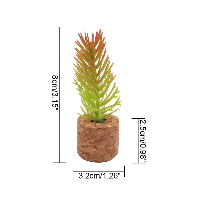 3D Plants Shape Car Perfume Clip