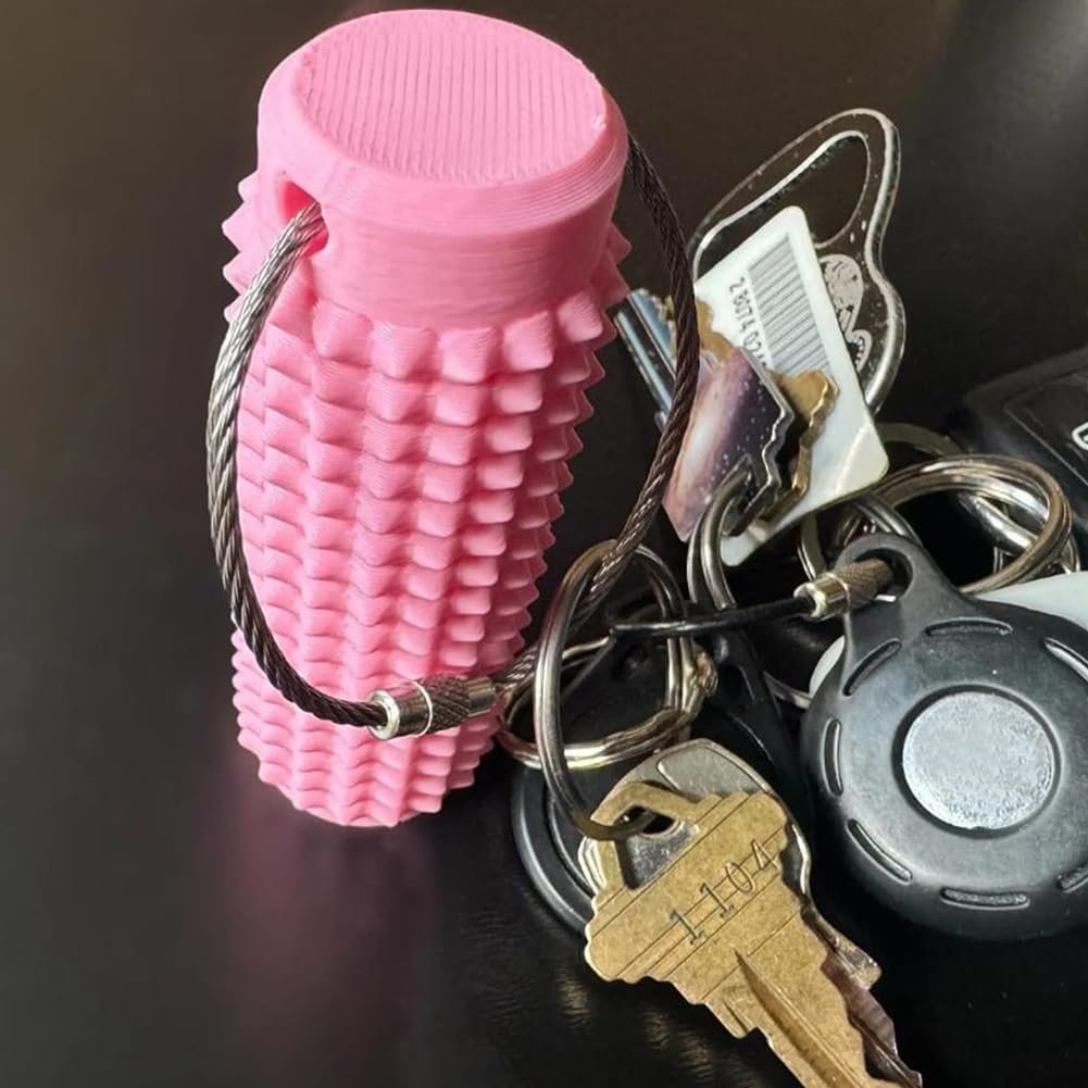 Spiky Grippie Stim Keychain for Anxiety Relief
