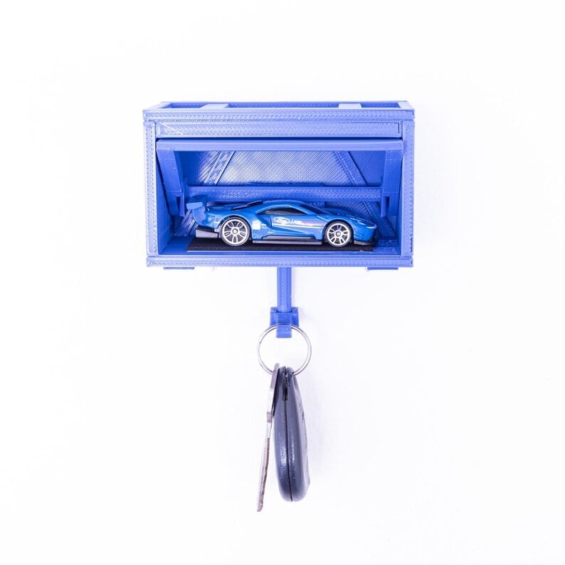 Auto Garage Key Holder - Interactive Opening Door