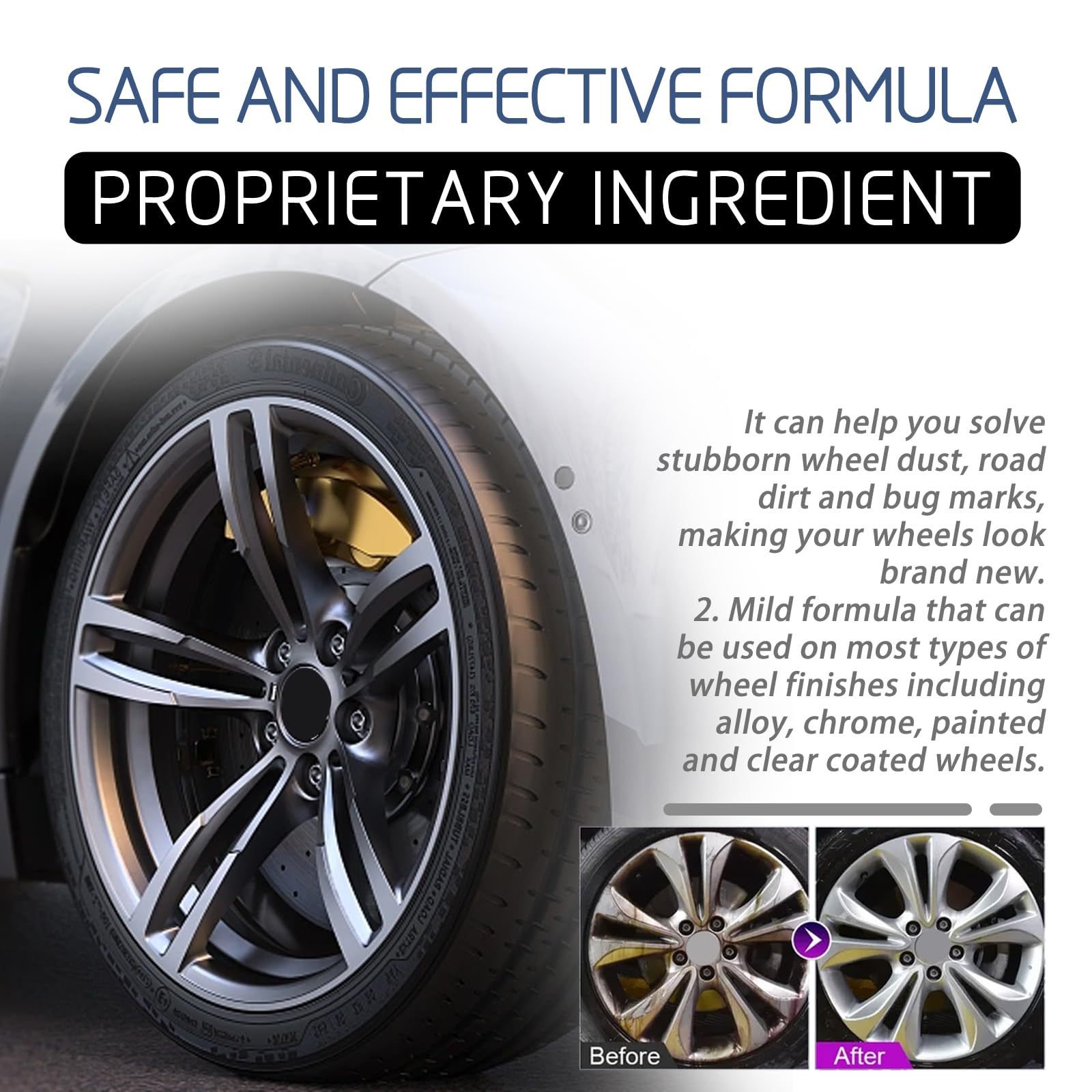 Heavy Duty Wheel Rust And Water Spot Cleaner